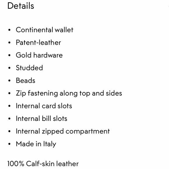 Christian Louboutin Panettone embellished patent leather continental wallet - Picture 7 of 14